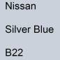 Preview: Nissan, Silver Blue, B22.